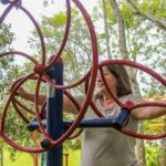 Academia ao ar livre para eventos corporativos